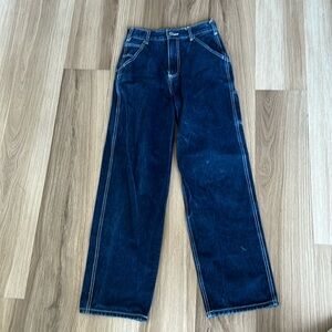 John Galt Brandy Melville Shanghai Contrast Stitch Jeans